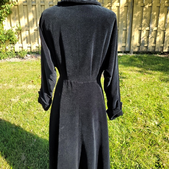 Cotton Velvet swing coat - Picture 12 of 14